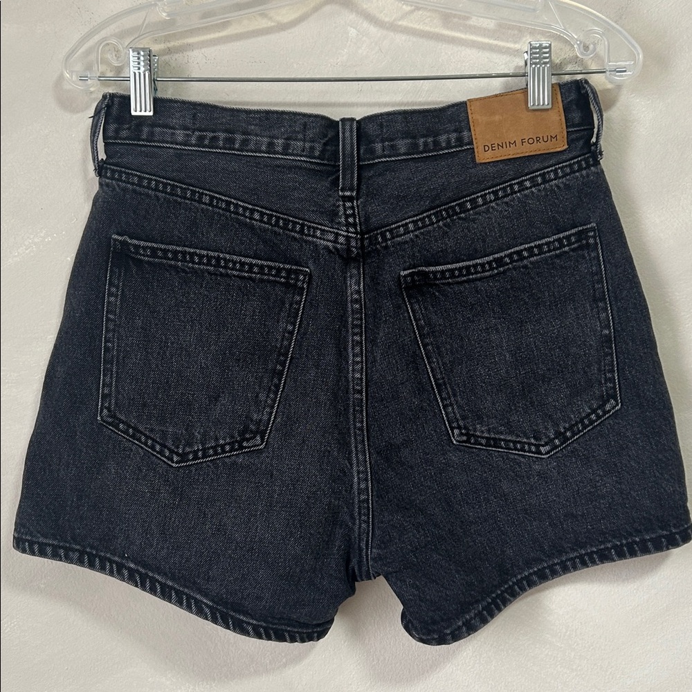 Denim Black Women's Shorts - Picture 5 of 9